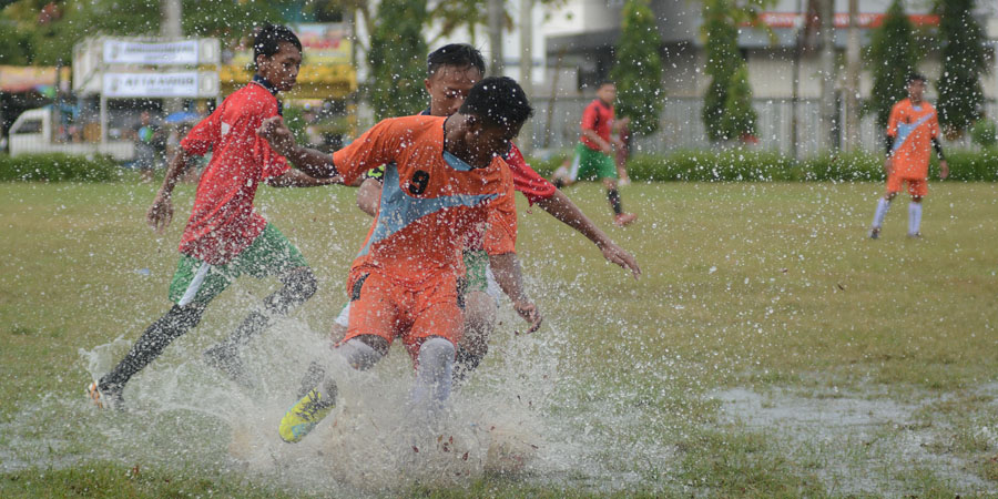 Tos-tosan Akhiri Pertandingan Annidhomiyah vs At Ta'awun 5-4 