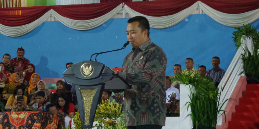 Menpora Mengajak Gelorakan Olahraga