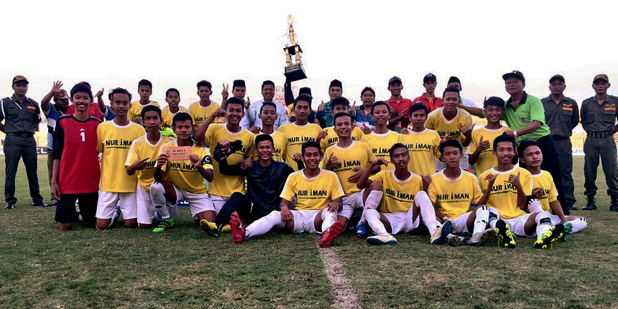 Gelontorkan 7 Gol Nur Iman Juara LSN Yogyakarta