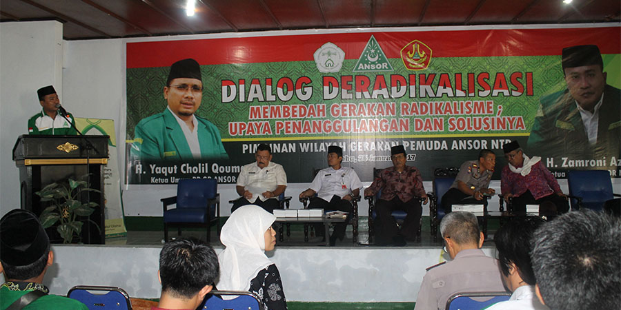 PW Ansor NTB Gelar Dialog Deradikalisasi