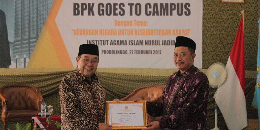 BPK Nilai Pesantren Sebagai  Basis Pengolaan Integritas