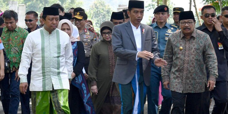 Jokowi: Jasa Ulama, Kiai dan Santri Menjaga Ukhuwah Kebangsaan