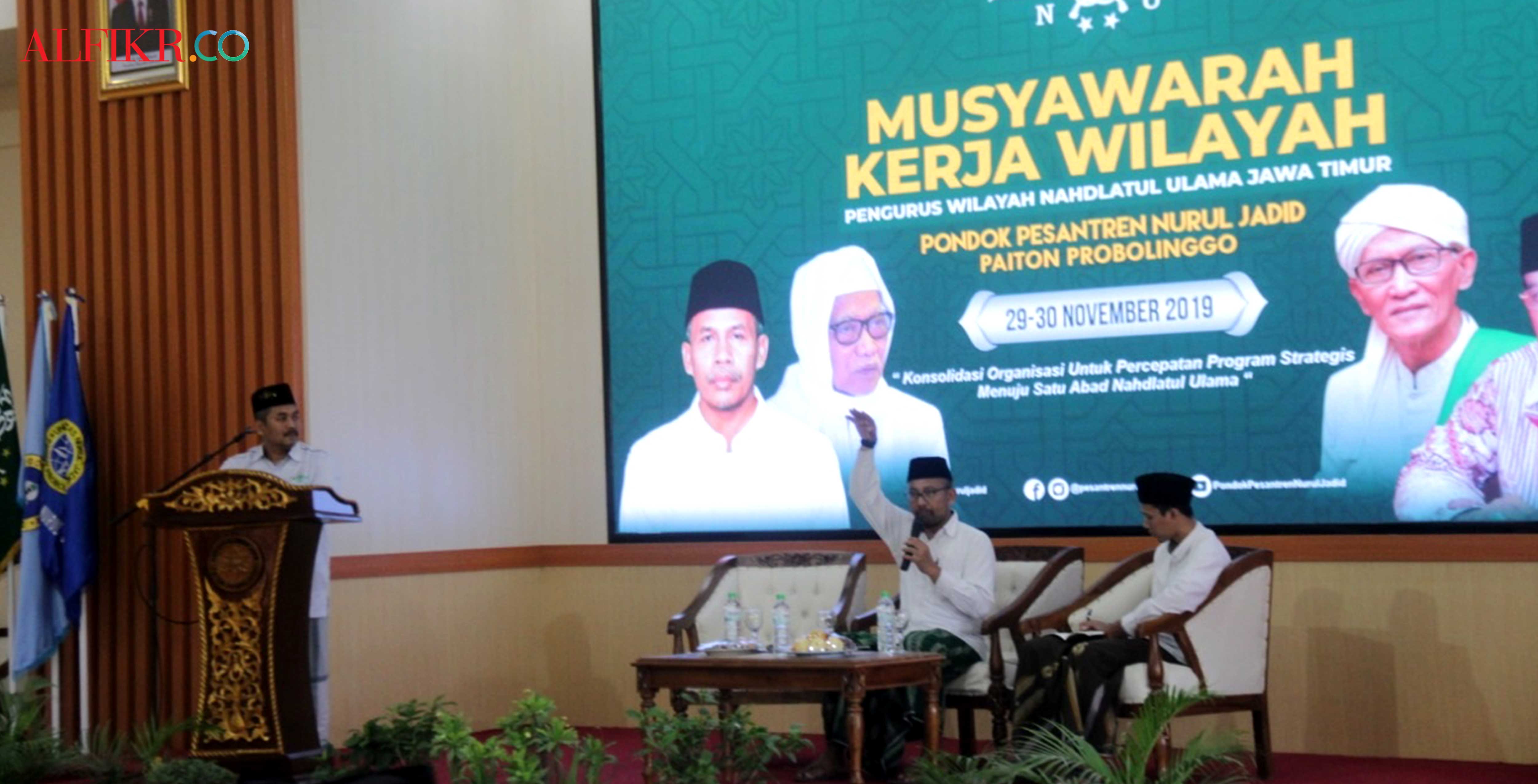 Sidang Pleno Muskerwil PWNU Ke-1