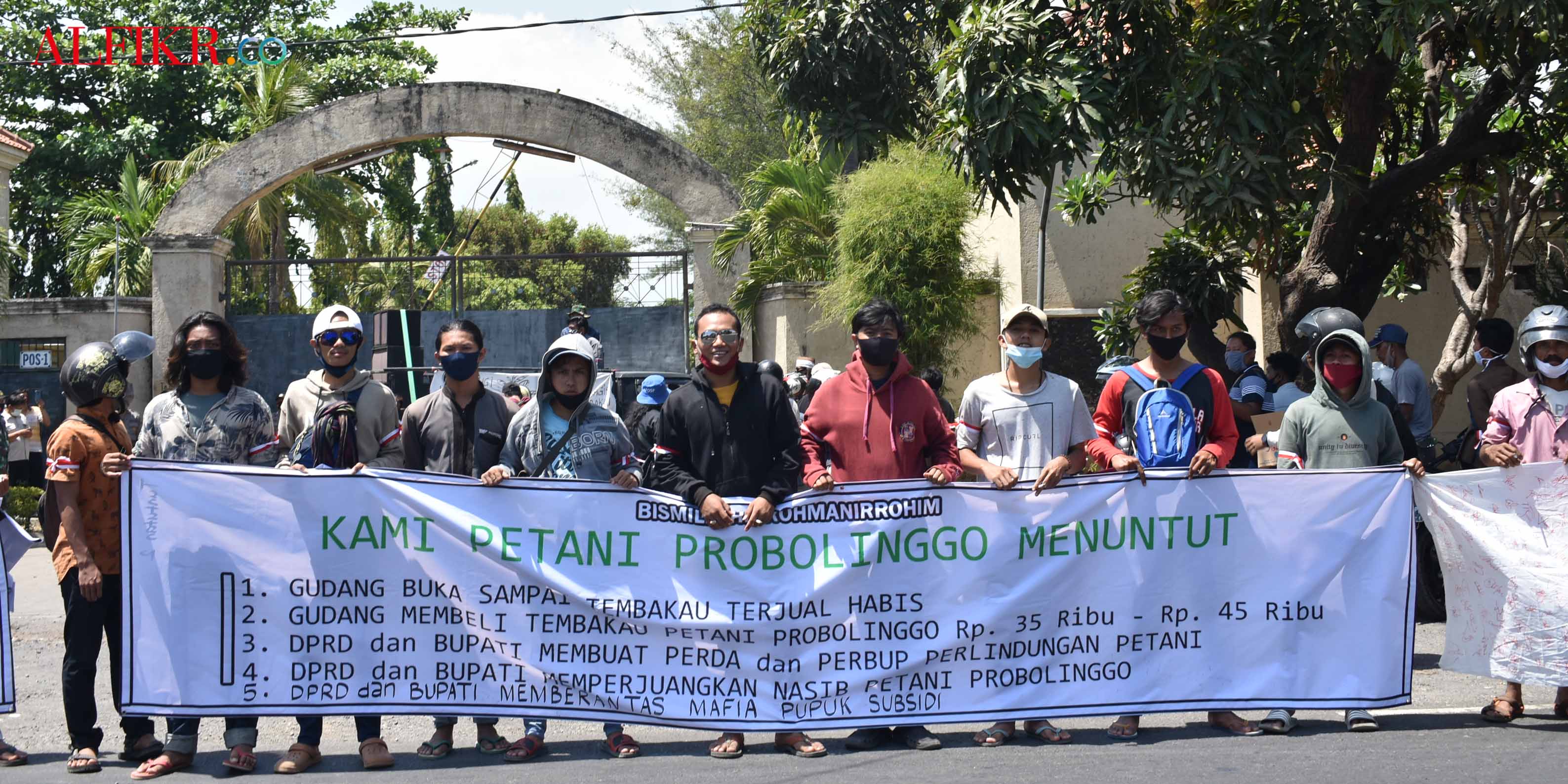 Ini 5 Tuntutan Petani Probolinggo ke Pihak Gudang, DPRD dan Bupati