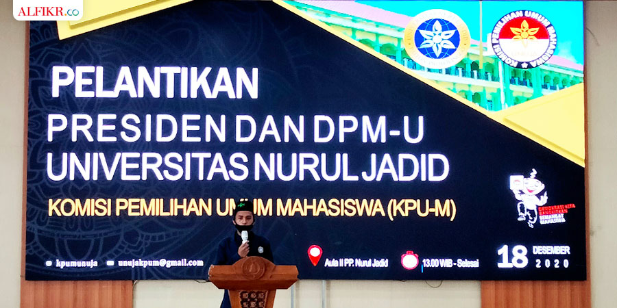 Baru Dilantik, Ketua DPM dan Presiden BEM UNUJA Singgung Nilai-nilai Kepesantrenan