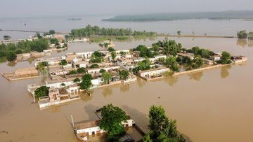 Sepertiga Wilayah Pakistan Tergenang banjir