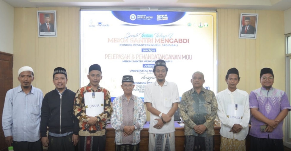 UNUJA Kirim Mahasiswa untuk Mengabdi di Empat Pesantren di Bali