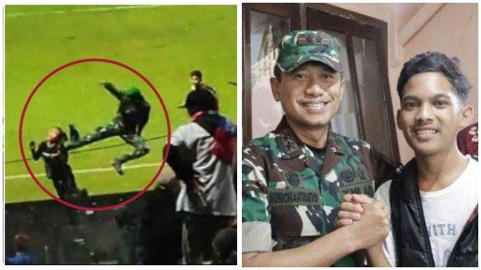 TNI Tendang Fans Aremania,  Korban dan Keluarga Ditawarkan Menjadi Polisi dan TNI