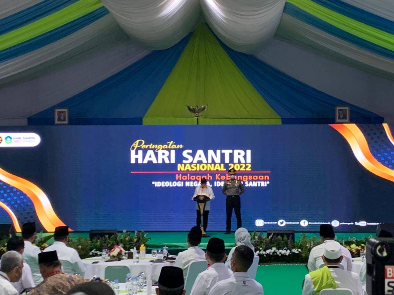 Hari Santri, Wapres Menjelaskan Tiga Peran Santri