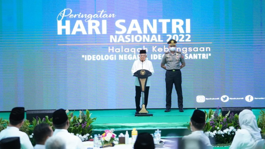 Hari Santri, Wapres: Semangat Cinta Tanah Air 