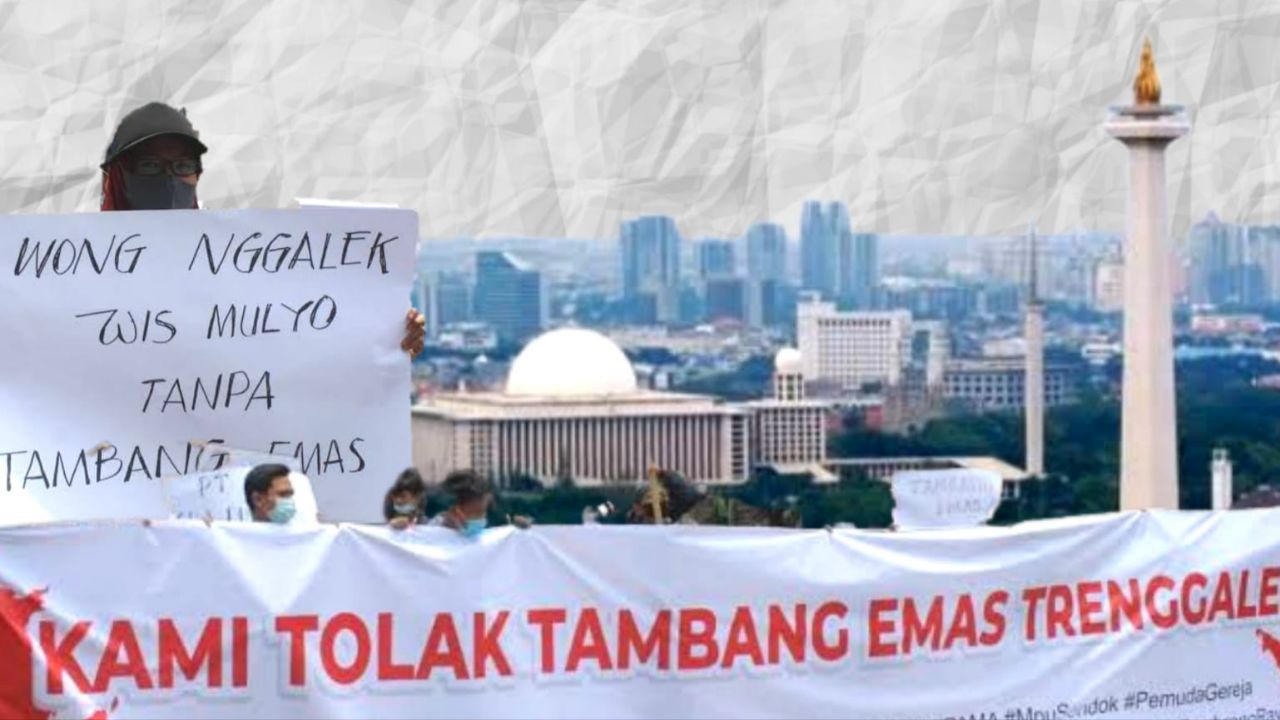 Terancam Tambang, Aliansi Rakyat Tranggalek Datangi Tiga Kementerian