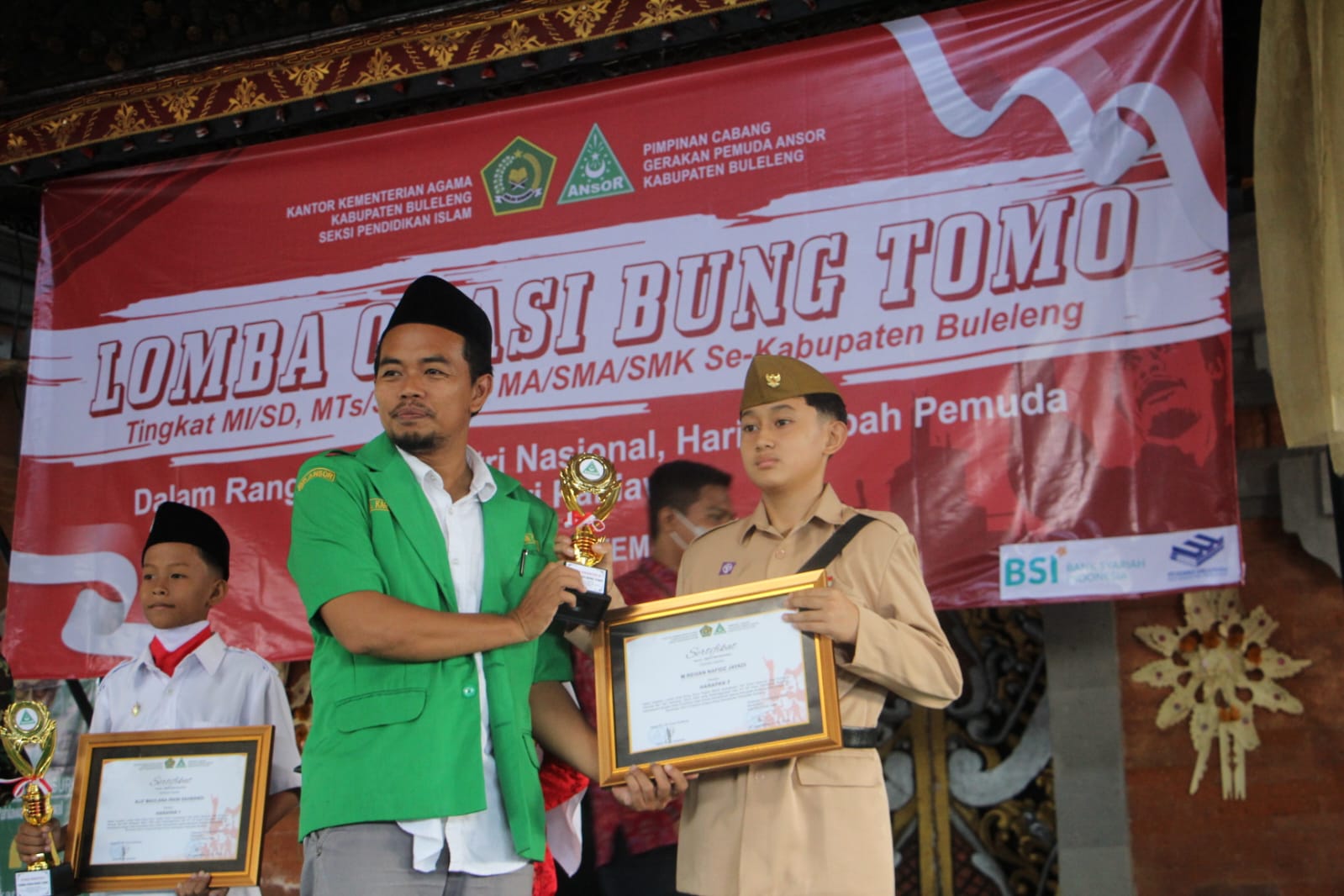 PC Ansor Buleleng Gelar Lomba Orasi Bung Tomo