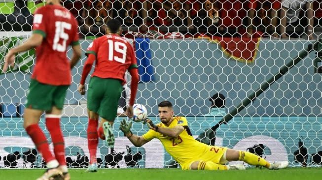 Maroko Memastikan Lolos ke Perempat Final Setelah Mengalahkan Spanyol