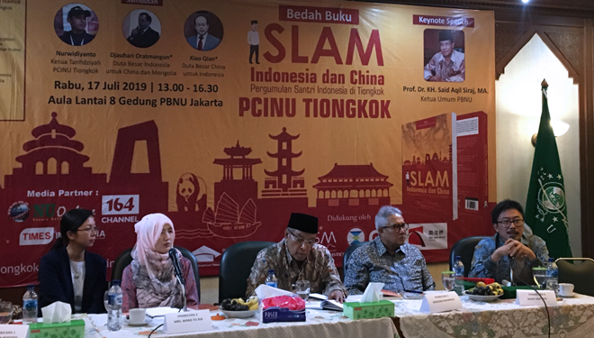 PCINU Tiongkok Menggelar Launching dan Bedah Buku Santri di Tiongkok