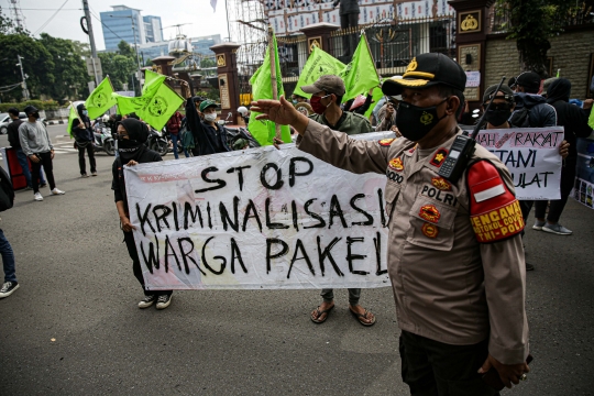 Penangkapan Tiga Petani Pakel, Paguyuban Petani Jawa Timur: Kami Menuntut Polda Jatim Membebaskan Saudara Kami