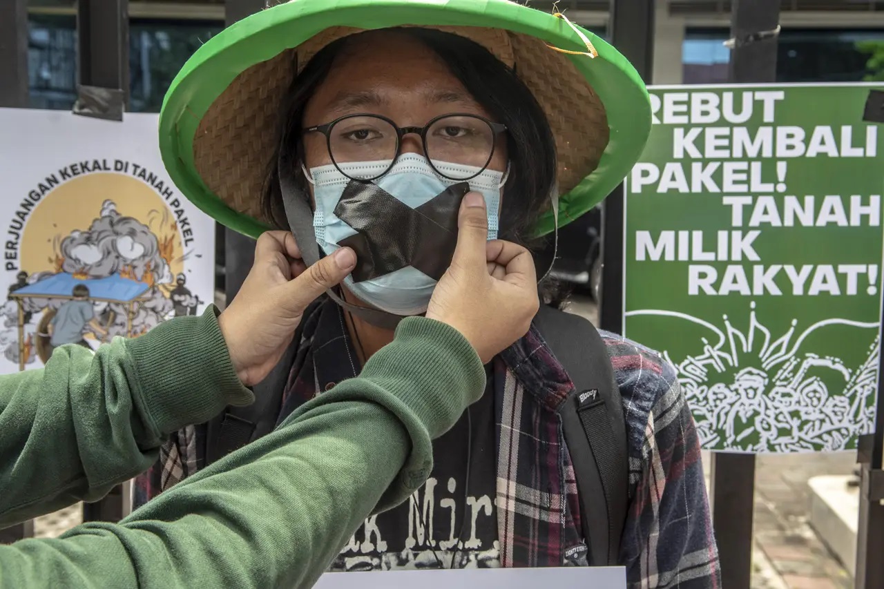 Aksi Mogok Makan, Pemudi Pakel: Tanah itu Sumber Penghasilan Warga