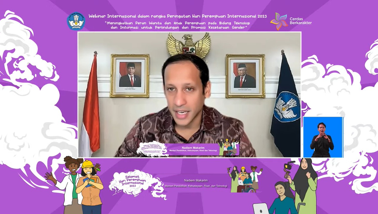 Puspeka Gelar Webinar Internasional: Perempuan Harus Mendapatkan Hak Belajar, Berkarya, dan Berprestasi