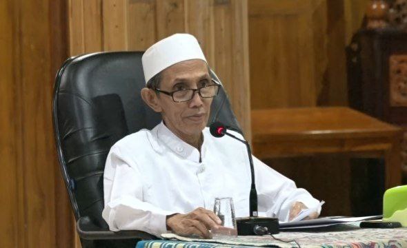 Menjelang Liburan Maulid, KH. Moh. Zuhri Zaini Memberikan Arahan kepada Santri