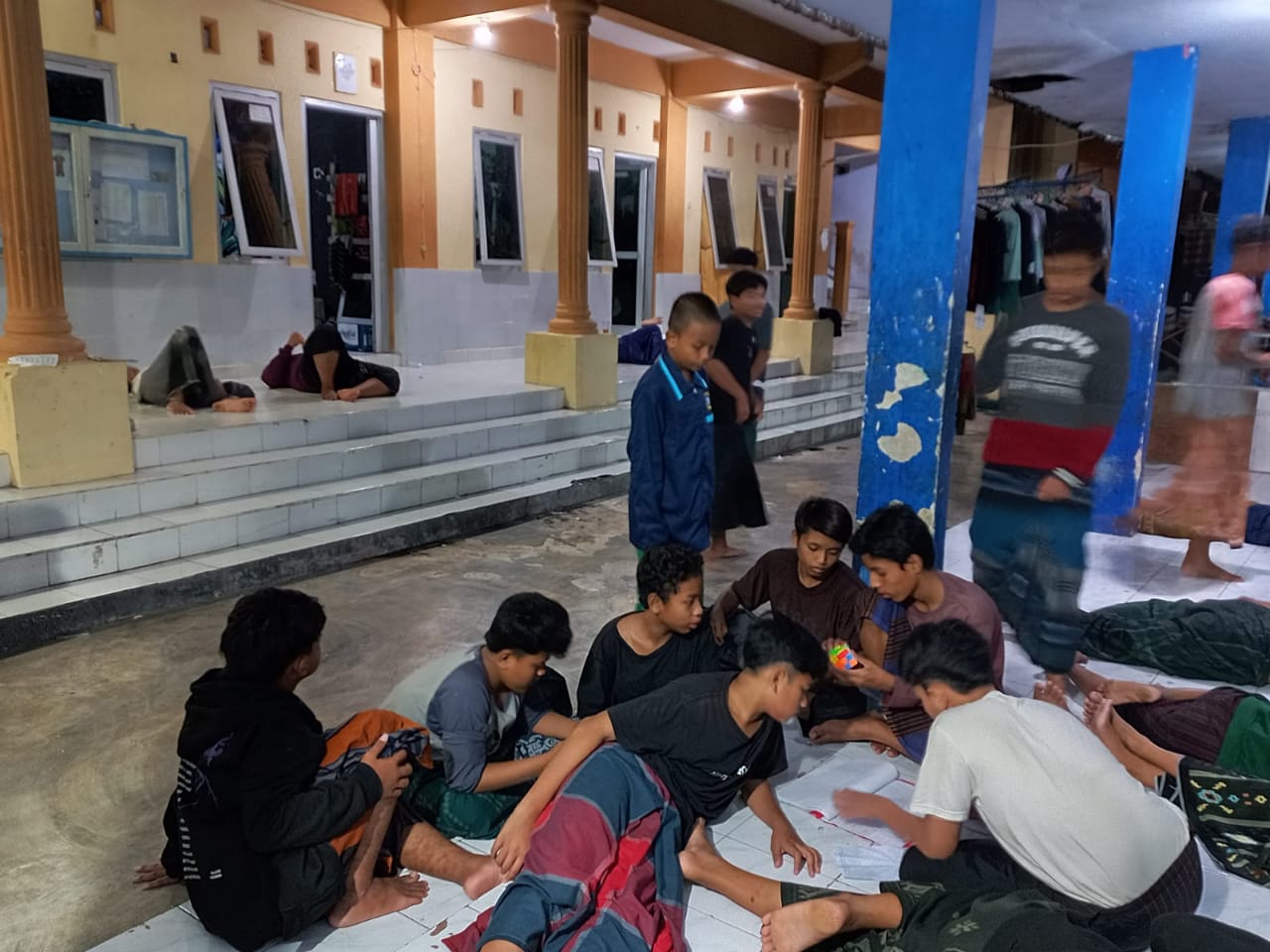 Demi Cita-Cita, Ramdani Rayakan Tahun Baru di Pondok Pesantren