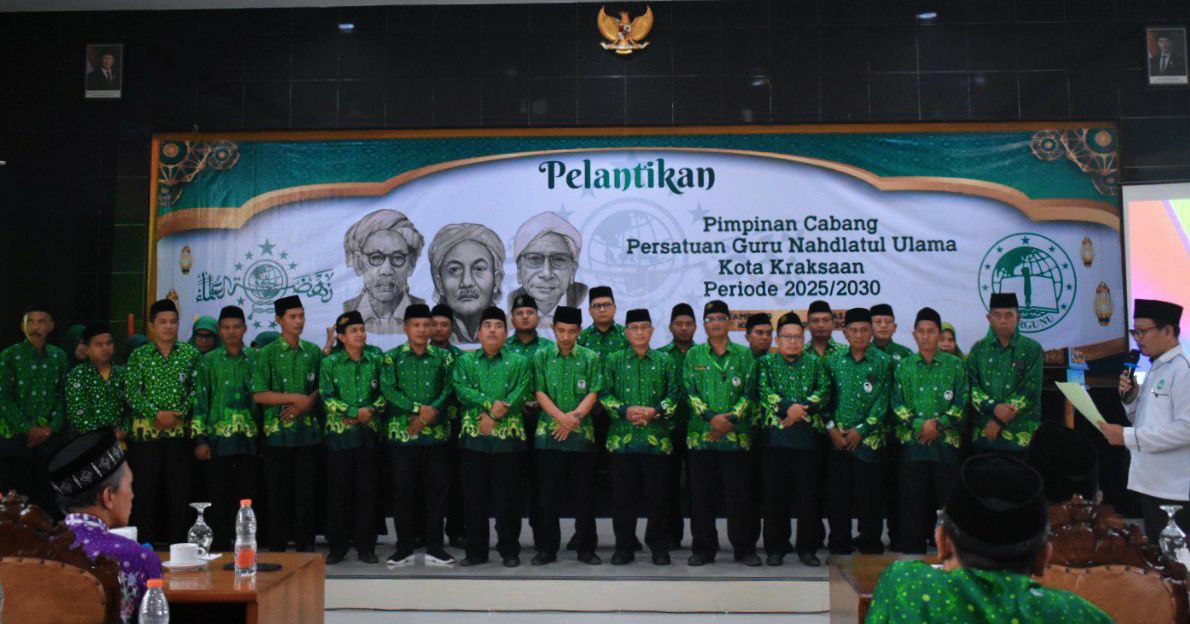 Pergunu Kota Kraksaan Resmi Dilantik, Akidah Jadi Fokus Utama dalam Pendidikan