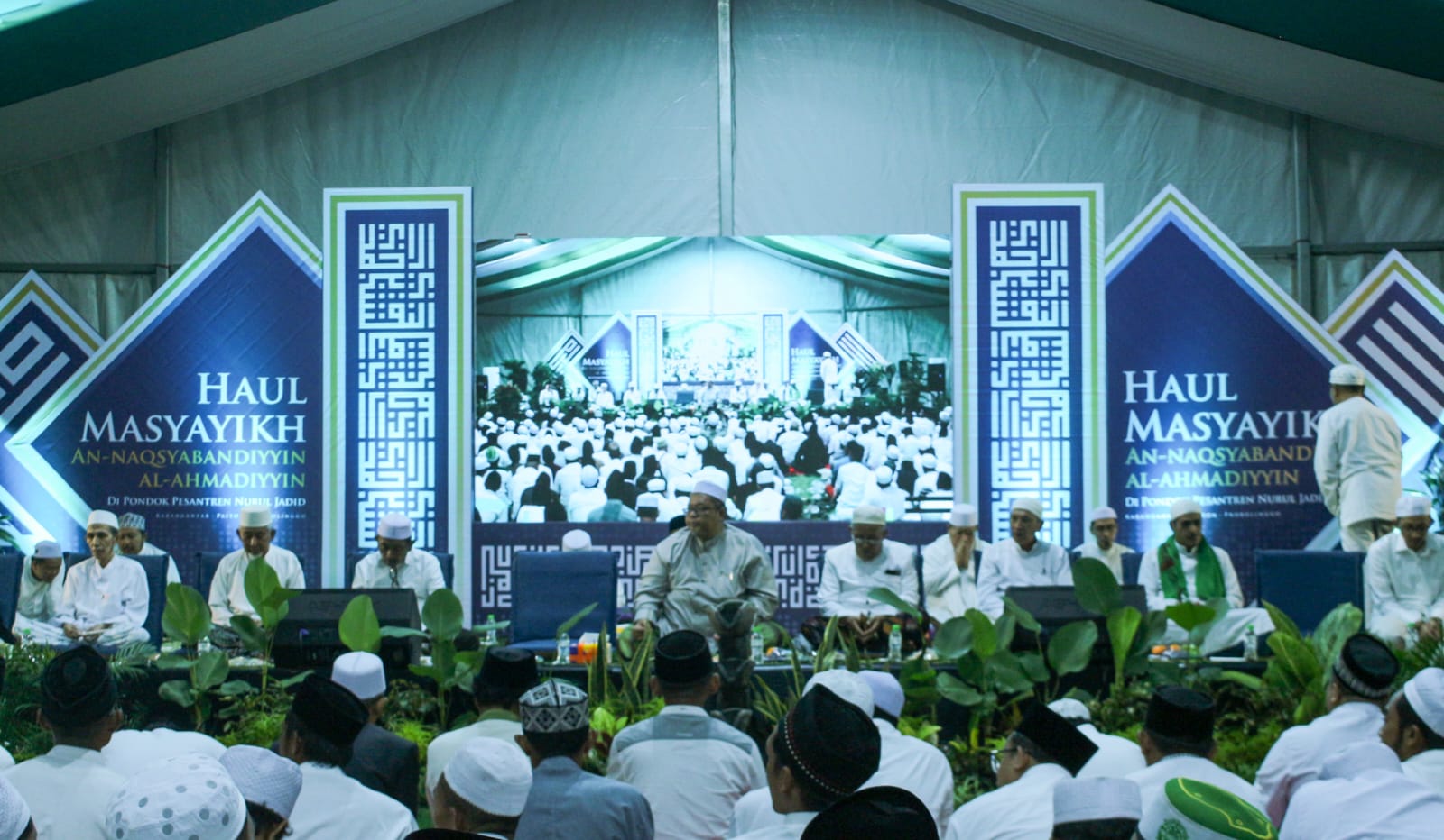Pondok Pesantren Nurul Jadid Jadi Tuan Rumah Perdana Haul Masyayikh Tarekat An-Naqsyabandiyyih  Al-Ahmadiyyin