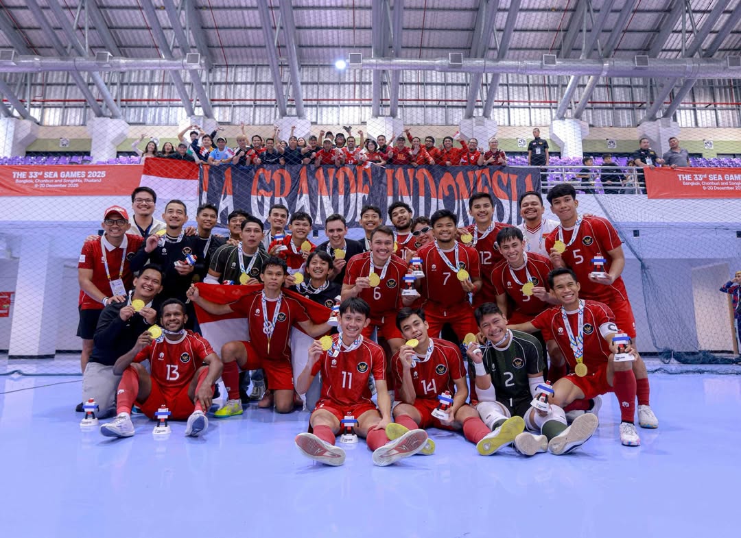 Hector Souto Ingin Timnas Futsal Indonesia Kompetitif di Asia Pasca Emas SEA Games 2025